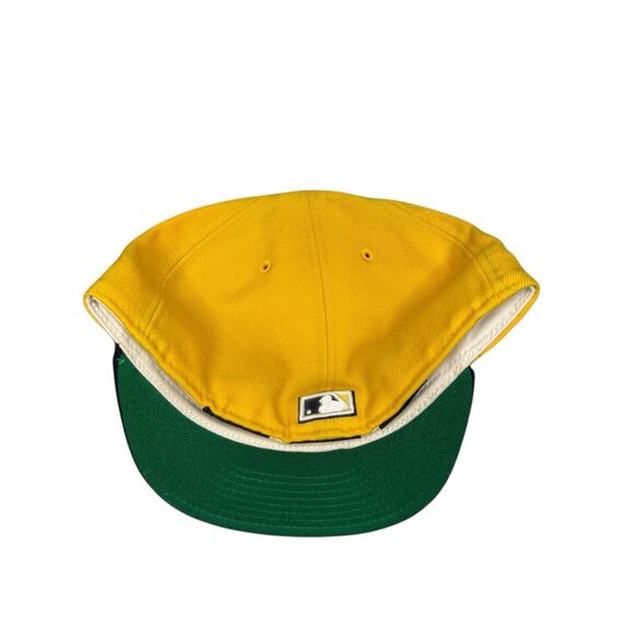 New Era 7 3/4 Anaheim Angels 35th Anniversary MLB Fitted Hat Yellow Black - Picture 3 of 6